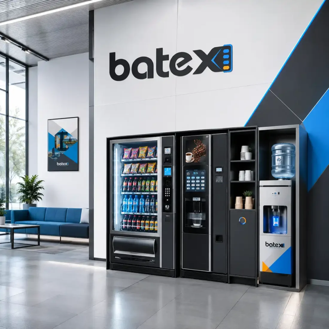 Firma Batex – Instalacja i serwis automatów z jedzeniem i dystrybutorów wody – firma Bartex z jedzeniem i nie tylko